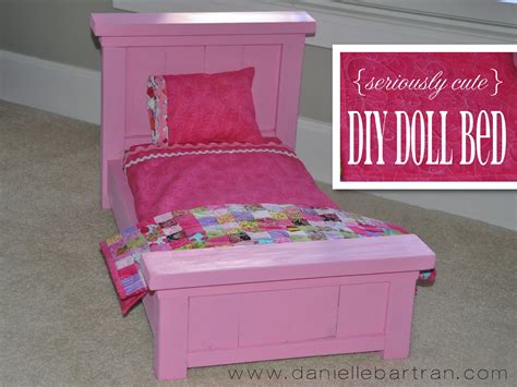 made: Jumping the Gun on Christmas {DIY Doll Bed}