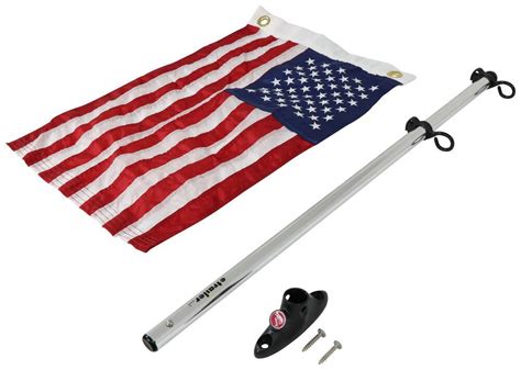 Pontoon flag pole kit ~ Building your own canoe