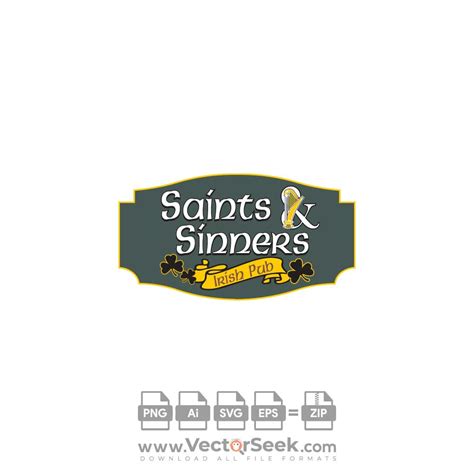 Saints and Sinners Logo Vector - (.Ai .PNG .SVG .EPS Free Download)