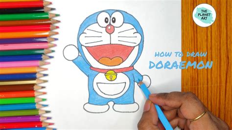 How To Draw Doraemon Cartoon Character Step By Step | Doraemon Drawing Tutorial - Phim Hay Nhất