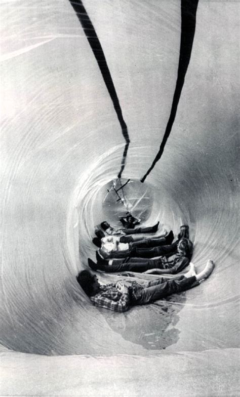 Floating inside a giant inner tube, 1972