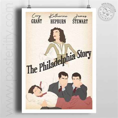 The Philadelphia Story - Minimalist Movie Poster — Posteritty