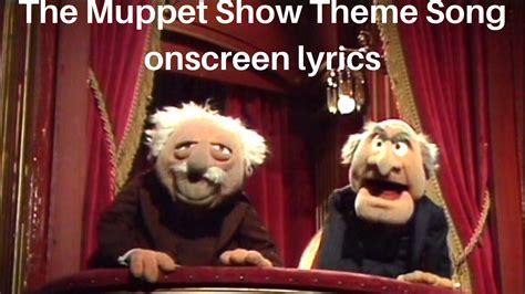 The Muppet Show Theme Song accompaniment onscreen lyrics - YouTube