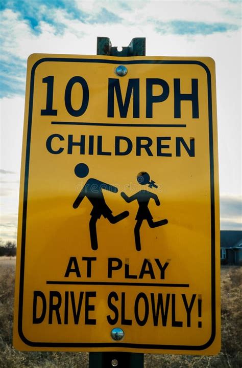 Funny speed limit sign. stock image. Image of humor, color - 3183993