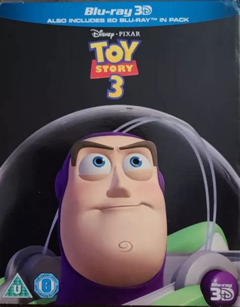 TOY STORY 3 [Blu-ray 3D + 2D] (2010) Disney Pixar UK Limited Edition 3D Movie $24.99 - PicClick