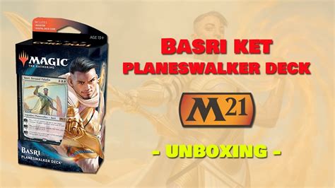 Basri ket Planeswalker deck Español Unboxing y Lore - YouTube