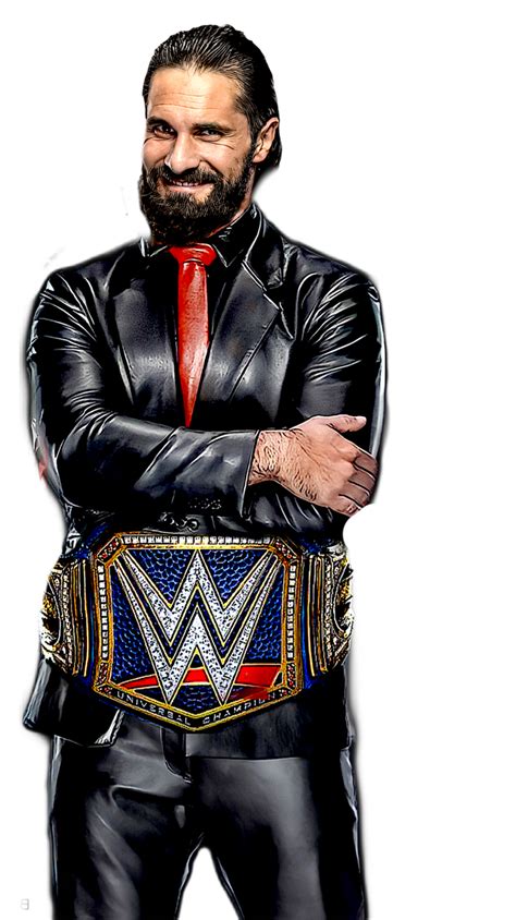 Custom Seth Rollins Universal Champion PNG 2022 by DecentRenderz on ...