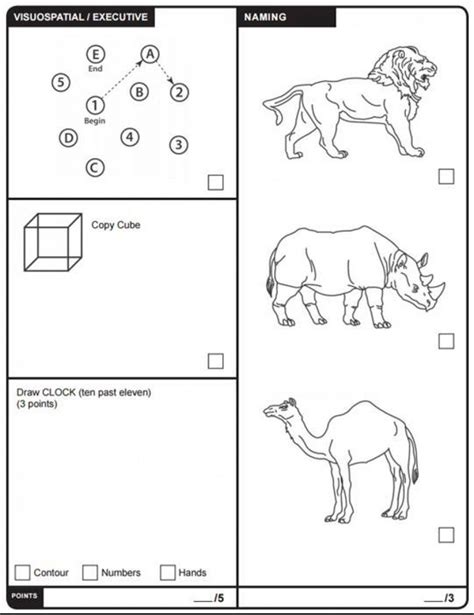 Moca cognitive assessment - angryulsd