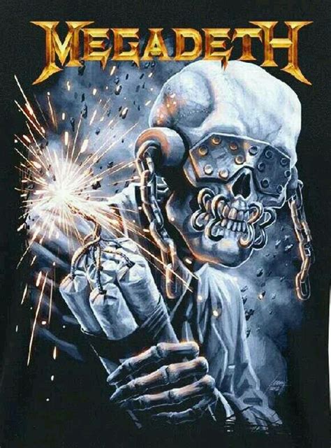 ~MEGADETH LOGO~ | Metal music bands, Heavy metal music, Heavy metal art