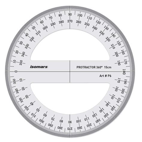 360 Degree Protractor