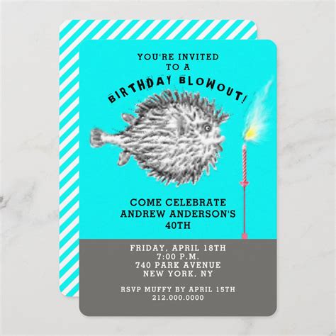 funny birthday party invitations | Zazzle