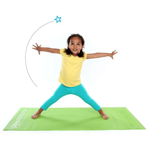 Apple Green Yoga Mat - Namaste Kid