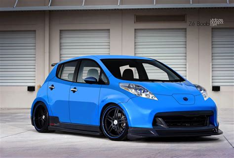 Nissan Leaf by ZeBoob on DeviantArt