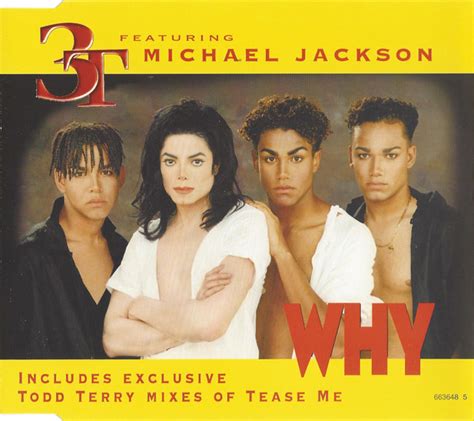 3T Featuring Michael Jackson – Why (1996, CD) - Discogs