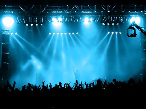 Rock Stage Lights Rock Concert Stage Background For - Rock Concert ...