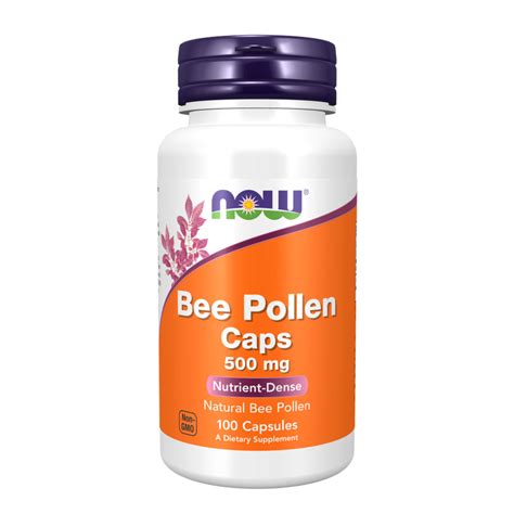 Bee Pollen 500 mg Capsules – Cook’s Natural Market