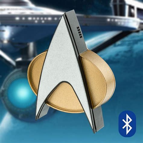 Star Trek Bluetooth Communicator Badge | prop replica - Yellow Octopus