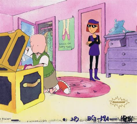 Doug Funnie Original 1990's Production Cel Nickelodeon Animation Art Judy in 2024 | Animation ...