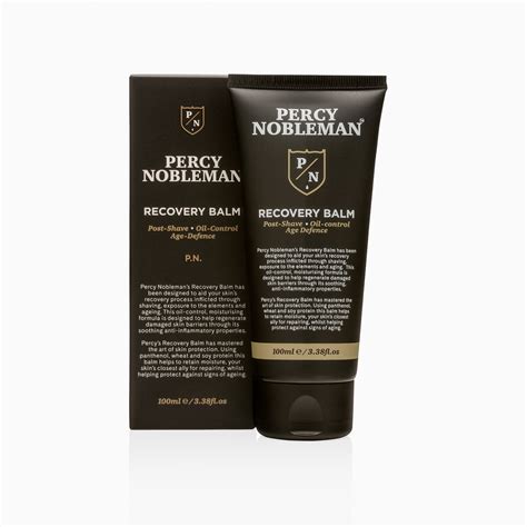 Percy Nobleman Recovery Balm. Post-Shave. Aftershave. Anti Ageing