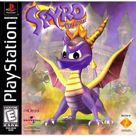 Spyro the Dragon Playstation 1 PS1 Game For Sale | DKOldies