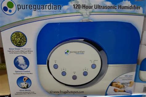 Costco Sale: Pureguardian 120-Hour Ultrasonic Digital Humidifier | Frugal Hotspot