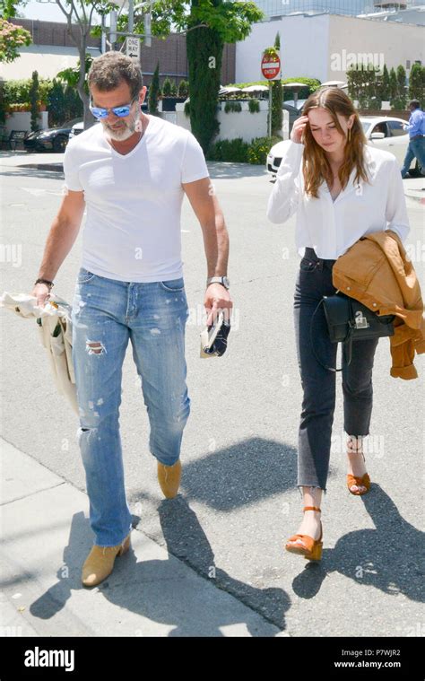 Antonio Banderas And Daughter Stella Banderas Out For Lunch at "Il ...