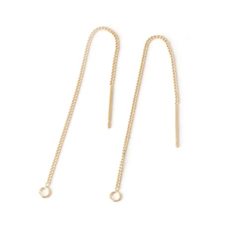 Earring Accessories Long Line Chain for Earrings DIY Drop Dangle ...