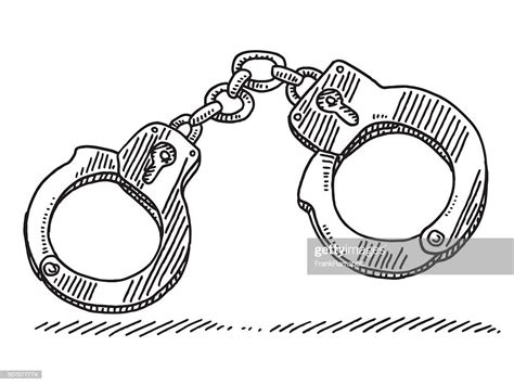 Handcuffs Symbol Drawing High-Res Vector Graphic - Getty Images