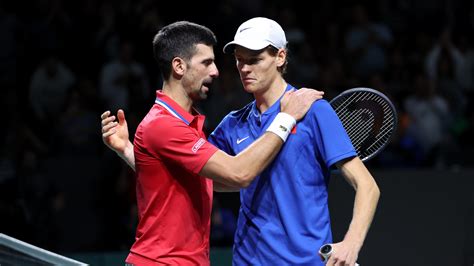 Novak Djokovic vs Jannik Sinner Live Stream & Tips - Over 39.5 backed ...