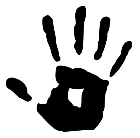 Clipart - Hand Print