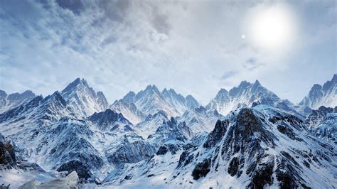 4k Snow Mountain Wallpapers - Top Free 4k Snow Mountain Backgrounds ...