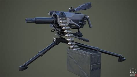 MK47 grenade launcher 3D model | CGTrader