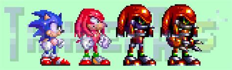 Sonic 3 Styled Metal Knuckles by TannerTW25 on DeviantArt