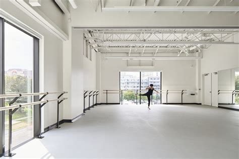 Goh Ballet studio design focuses on the technical aspects of dance ...