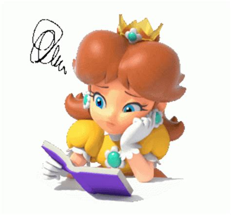 Daisy Princess Daisy Sticker - Daisy Princess Daisy Bored - Discover ...