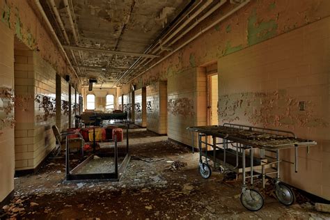 ianference: Corridor at Bryce State Hospital, a... | Destroyed and ...