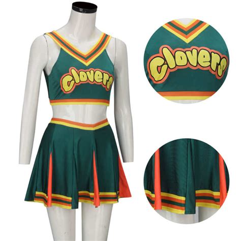 Bring It On Clovers Cheerleader Uniform Hallowcos