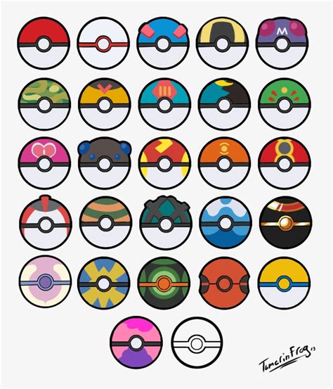 All Poke Balls - Pokeball Printable - 750x900 PNG Download - PNGkit