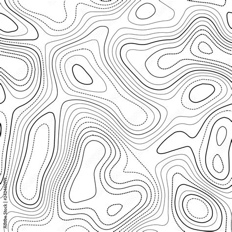 Topographic Map Lines Actual Topography Map Black And - vrogue.co