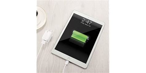 iPad Charger 2.4A 12W & Charging Cable