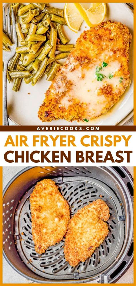 Air Fryer Crispy Chicken Breast | Recipe | Air fryer recipes healthy ...