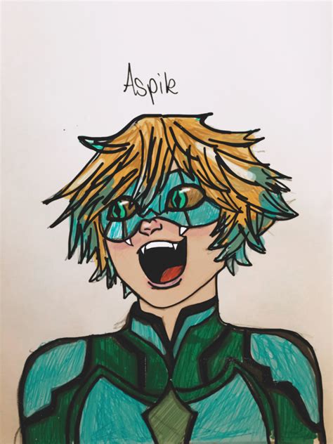 Probably Not Chat Noir — Just a quick little fanart I did of how Aspik...