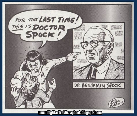 Mr. Spock = Dr. Spock ? | The Trek BBS