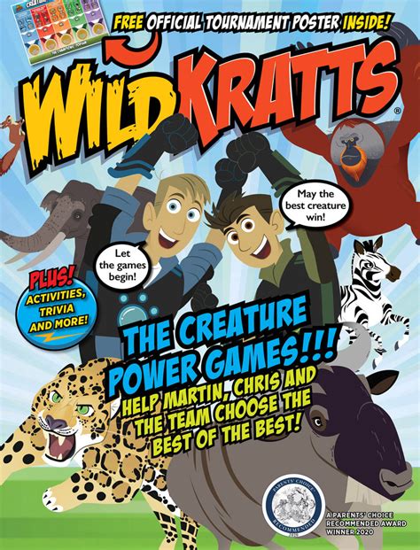 Wild Kratts—Creature Power Games! – Media Lab Publishing