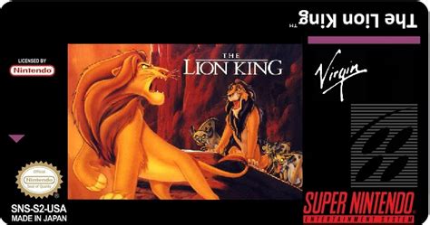 Download free The Lion King Game Cheats For Super Nintendo - letitbitshort