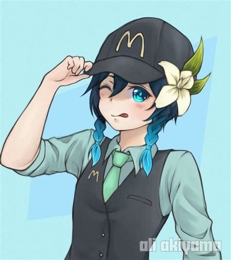 yaho~ welcome to McDonald's ~ : r/Genshin_Impact