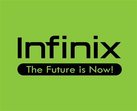 Infinix Brand Logo Phone Symbol Black Design China Mobile Vector Illustration With Green ...