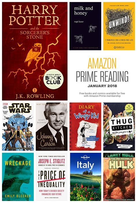 Amazon Prime Reading – the 2018 list of free books and comics | New upcoming movies, Great books ...