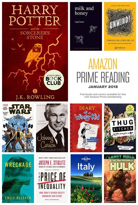 Amazon Prime Reading – the 2018 list of free books and comics | New upcoming movies, Great books ...