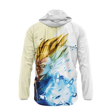 Dope Majin Vegeta Kamehameha Fan Art Anorak Jacket - Dragon Ball ...